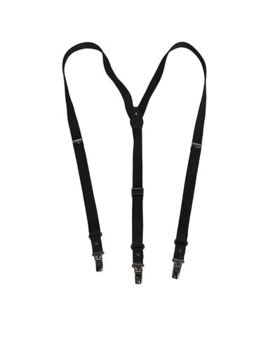 Cotton Leather Elastic Y-back Metal Clips Men's Suspender - Dolce & Gabbana - Modalova