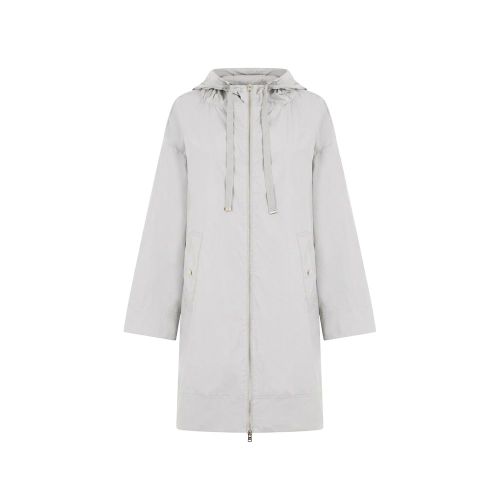 Herno Gray Elastane Women's Coat - Herno - Modalova