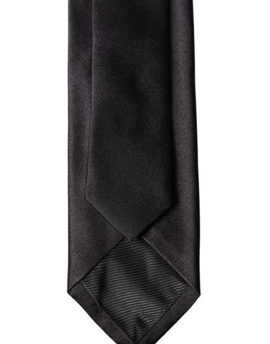 Solid 100% Silk Adjustable Men Men'sd NeckMen's Men's Tie - Dolce & Gabbana - Modalova