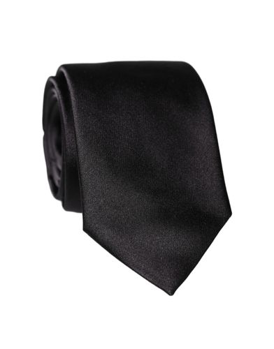 Solid 100% Silk Adjustable Men Men'sd NeckMen's Men's Tie - Dolce & Gabbana - Modalova