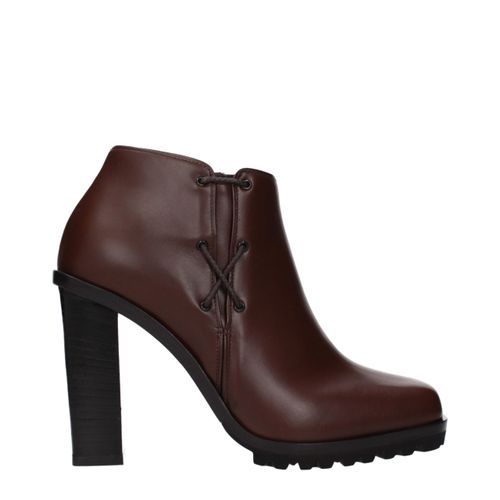 Leather Ankle Women's Boots - Max Mara - Modalova