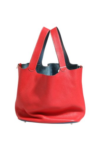 Picotin Lock 22 Bicolor Women's Clemence (Pre-Owned) - Hermès - Modalova