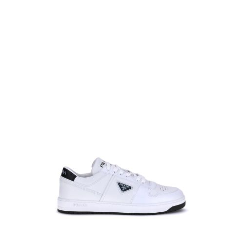 Calf Leather Bos Taurus Low Top Men's Sneakers - Prada - Modalova