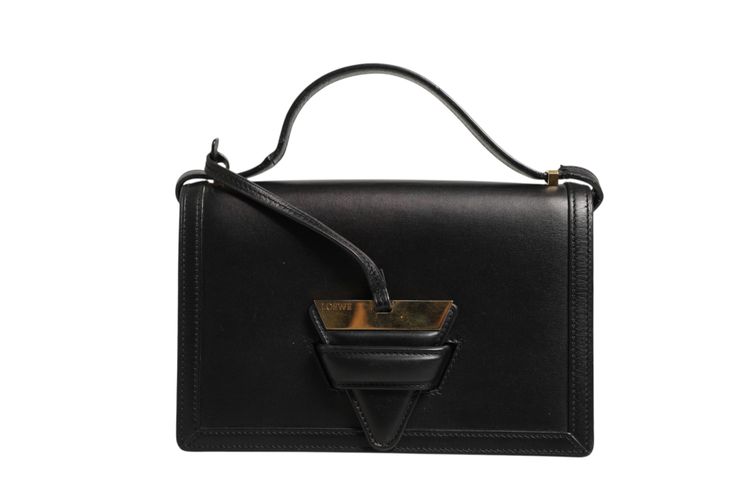 Barcelona Medium Leather Shoulder Women's Bag (Pre-Owned) - Loewe - Modalova