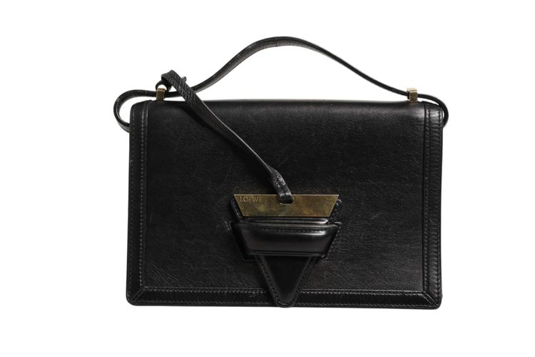 Barcelona Medium Leather Shoulder Women's Bag (Pre-Owned) - Loewe - Modalova