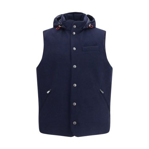Wool Oves Aries Sleeveless Men's Jacket - Brunello Cucinelli - Modalova
