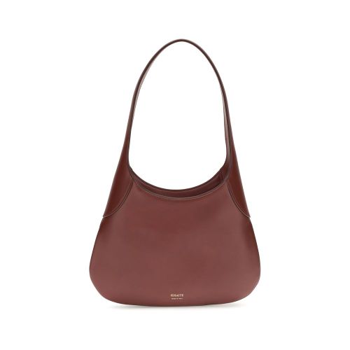 Calf Leather Bos Taurus Shoulder Women's Bag - Khaite - Modalova