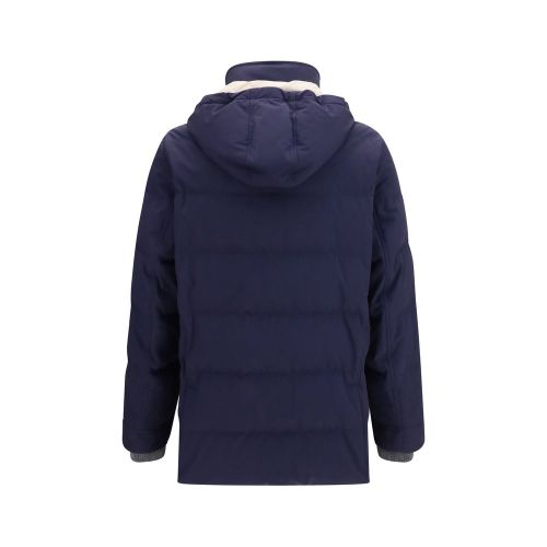 Goose Down Shell Men's Jacket - Brunello Cucinelli - Modalova