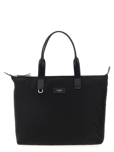 Polyamide Tote Men's Bag - Dolce & Gabbana - Modalova
