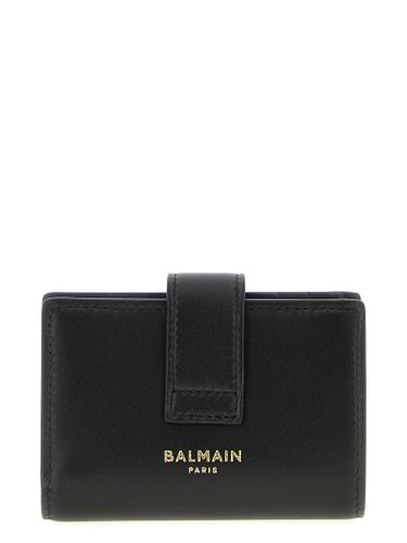 Lamb Leather Women's Cardholder - Balmain - Modalova