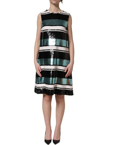Sequined Sleeveless Shift Women's Dress - Dolce & Gabbana - Modalova
