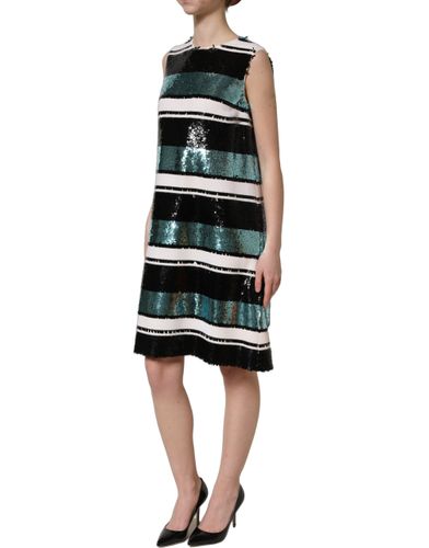 Sequined Sleeveless Shift Women's Dress - Dolce & Gabbana - Modalova