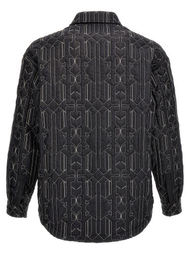 Polyamide Shell Men's Jacket - Palm Angels - Modalova