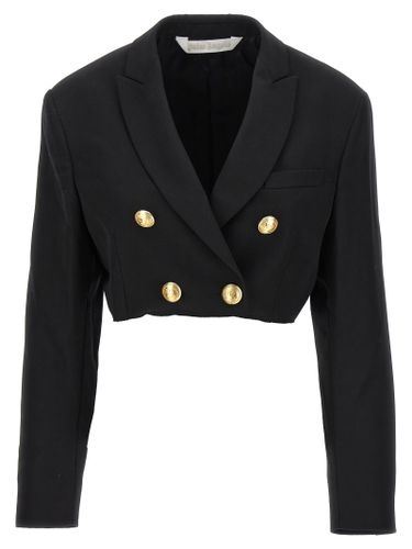 Polyester Women's Blazer - Palm Angels - Modalova