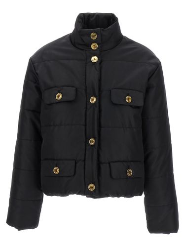 Polyamide Full-Length Women's Jacket - Moschino - Modalova