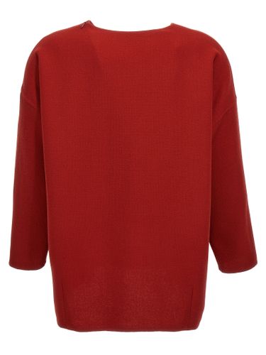 Virgin Wool Women's Shirt - Gianluca Capannolo - Modalova