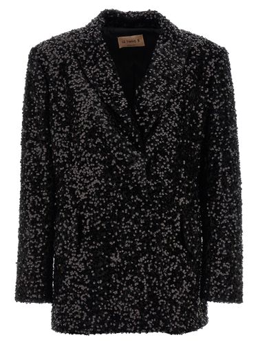 Polyester Women's Blazer - LE TWINS - Modalova