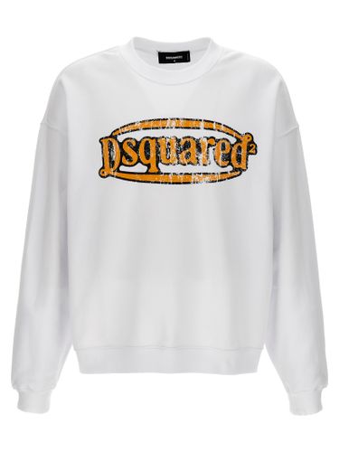 Cotton Men's Sweatshirt - Dsquared² - Modalova