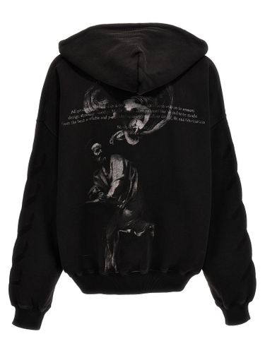 Cotton Men's Sweatshirt - Off-White - Modalova