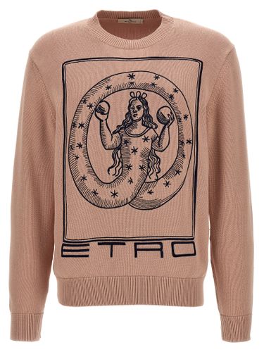 Cotton Men's Cardigan - Etro - Modalova