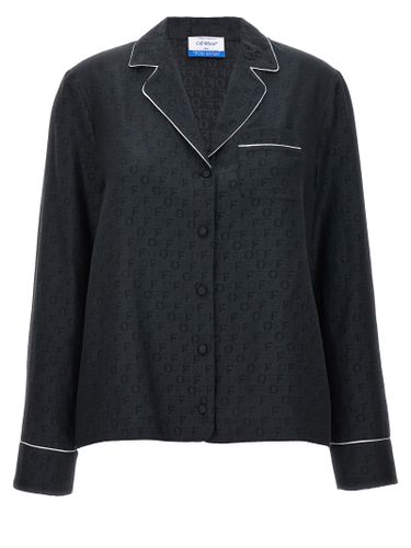 Off-White Black Silk Women's Blouse - Off-White - Modalova