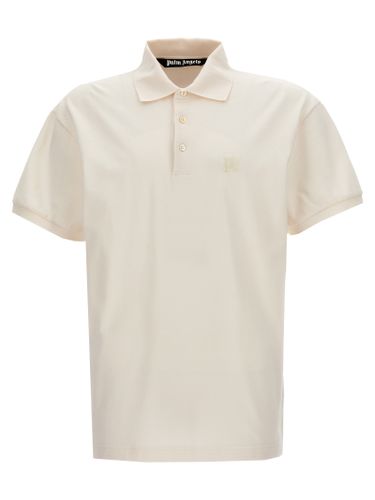 Polyester Polo Men's Shirt - Palm Angels - Modalova