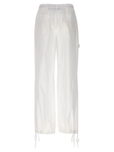 Cotton Cargo Women's Pants - NUDE - Modalova