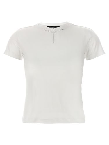 Viscose Women's T-Shirt - Y/PROJECT - Modalova
