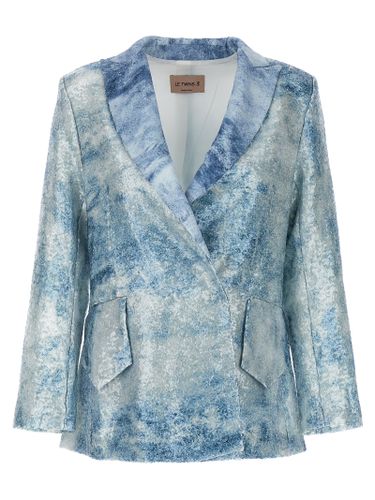 Polyester Women's Blazer - LE TWINS - Modalova