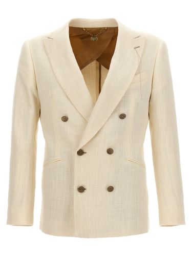 Silk Men's Blazer - MAURIZIO MIRI - Modalova