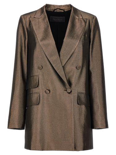 Max Mara Brown Silk Women's Blazer - Max Mara - Modalova