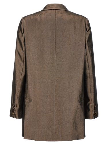 Max Mara Brown Silk Women's Blazer - Max Mara - Modalova