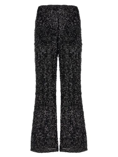 Polyester Flared Women's Pants - LE TWINS - Modalova