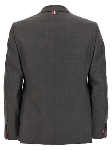 Thom Browne Gray Wool Men's Blazer - Thom Browne - Modalova