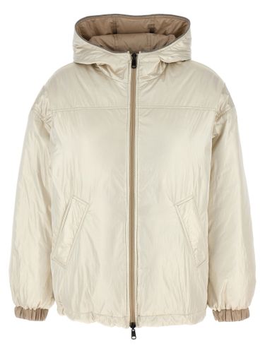 Polyester Full-Length Women's Jacket - Brunello Cucinelli - Modalova