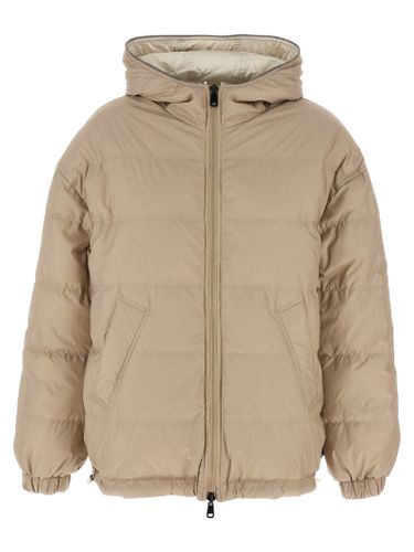 Polyester Full-Length Women's Jacket - Brunello Cucinelli - Modalova