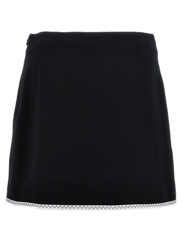 Viscose Long Women's Skirt - Moschino - Modalova