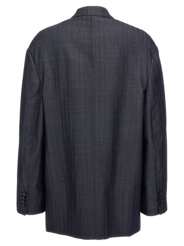 Etro Blue Wool Women's Blazer - Etro - Modalova