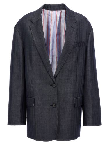 Etro Blue Wool Women's Blazer - Etro - Modalova