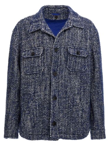 Wool Full-Length Men's Jacket - Etro - Modalova