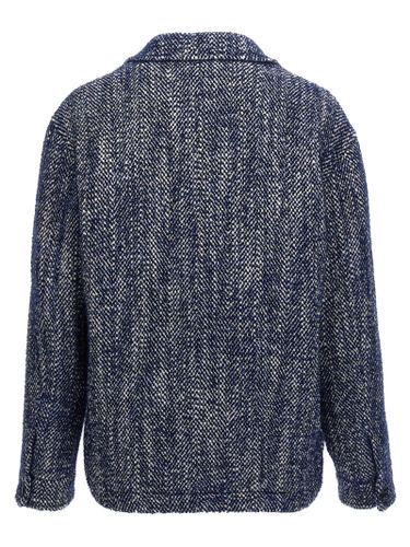Wool Full-Length Men's Jacket - Etro - Modalova