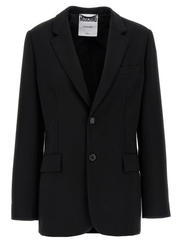 Polyester Women's Blazer - Moschino - Modalova