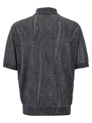 Silk Polo Men's Shirt - Etro - Modalova