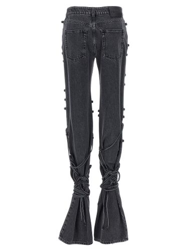 Cotton Flared Women's Jeans - Alexander McQueen - Modalova