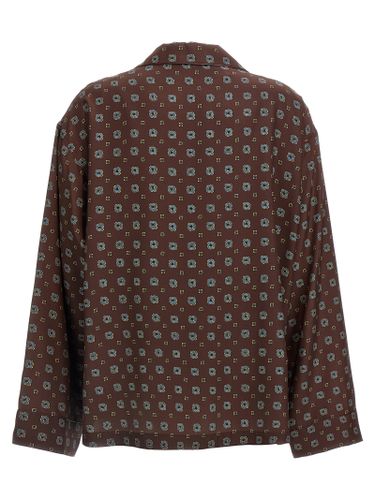 Moschino Brown Silk Women's Blouse - Moschino - Modalova