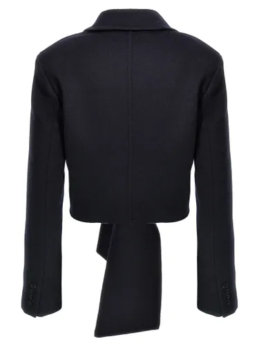 Wool Full-Length Women's Jacket - Max Mara - Modalova