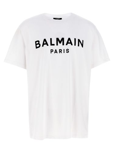 Organic Cotton Men's T-Shirt - Balmain - Modalova