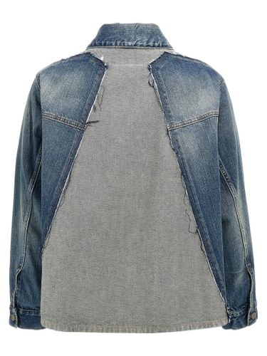 Cotton Denim Women's Jacket - MM6 Maison Margiela - Modalova