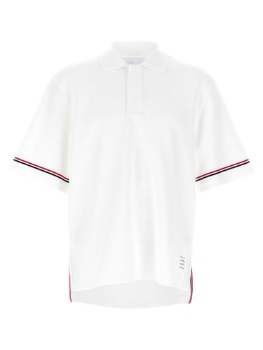 Cotton Polo Men's Shirt - Thom Browne - Modalova