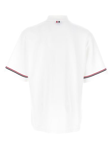 Cotton Polo Men's Shirt - Thom Browne - Modalova
